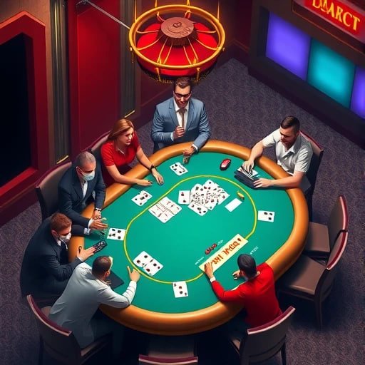 Dashboard loyalitas dan promosi Texas Poker di mawarto